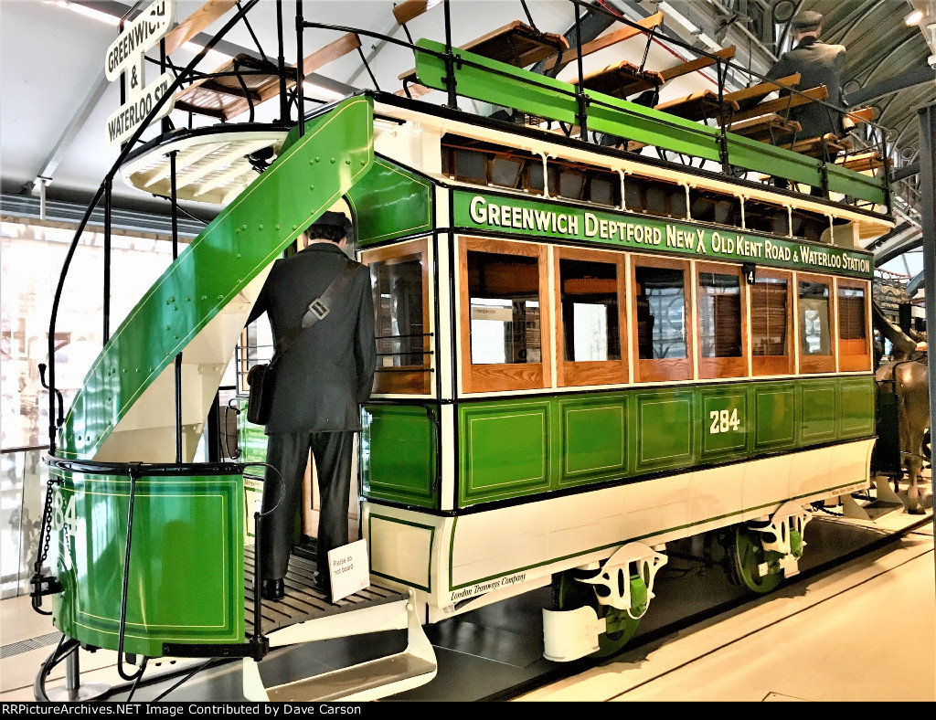 London Street Tramways Horse Car 284